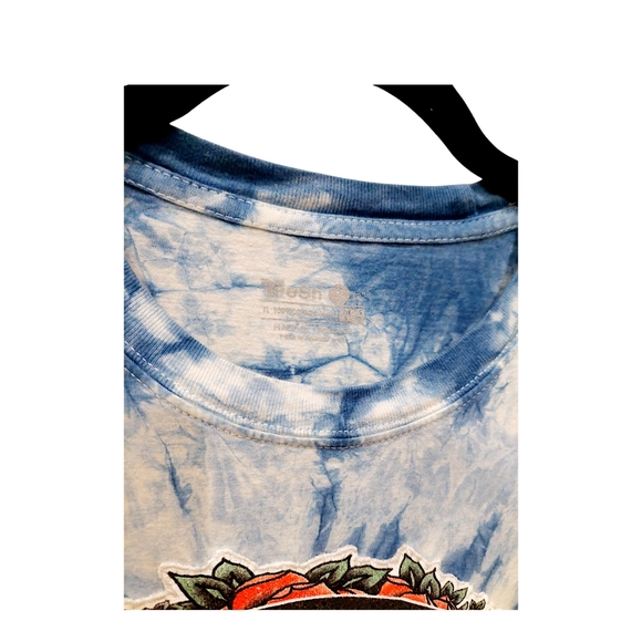 Unique Hand-Sewn and Reworked Point Pleasant Santa Cruz Tie Dye Tee - Picture 4 of 4